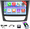 NHOPEEW Autoradio für Mercedes-Benz E-Class W211 / CLS-Class 2005-2008 -2G+64G 9 Zoll Android Touchscreen Autoradio, Carplay/Android Auto/WiFi + AHD Rückfahrkamera
