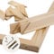 Estika Châssis pour toile - 70 x 50 cm, Epaisseur: 2 cm - Baguettes en bois à monter soi-même, 8 cales en bois pour tendre la toile