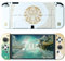 Switch OLED Coque, Protection Coque Switch OLED, Coque Rigide Accessoires Etui pour Switch OLED Console, Dockable (Coque Blanc pour Switch OLED)