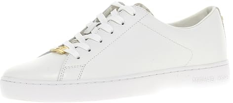 Michael Kors Damen Keaton Lace Up Sneaker, Vanilla, 40 EU