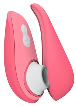 Womanizer Liberty 2 Pleasure Air Toy – Klitoris-Sauger mit 8 Intensitätsstufen – Wasserdicht Klitoris-Vibrator – Stimulator – Wiederaufladbar Sexspielzeug für Frauen und Paare - Rosa