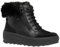 Geox D Milleiny B ABX B, Stivale alla Caviglia Donna, Nero, 40 EU