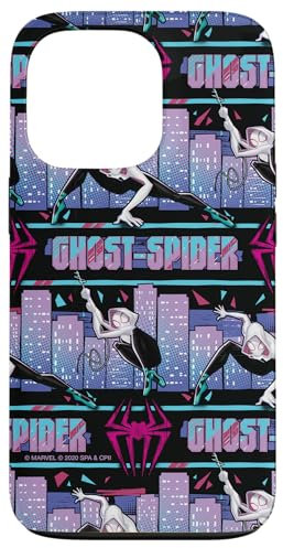Hülle für iPhone 13 Pro Marvel Spider-Man Into the Spider-Verse Ghost-Spinnen-Print