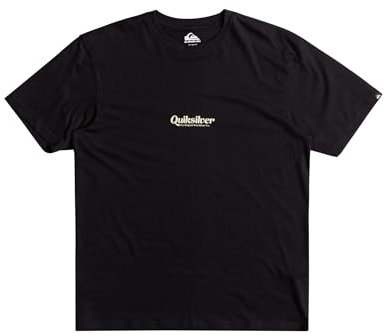Quiksilver Men's Diamond Logo Long Sleeve T Shirt Top Black