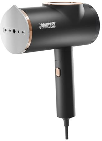 Princess Stiratrici a vapore verticali – Ferro da stiro a vapore 2 in 1 con rimuovi pelucchi – uccide il 99% dei batteri – si scalda in 30 secondi – leggero – 1300 W – 332890