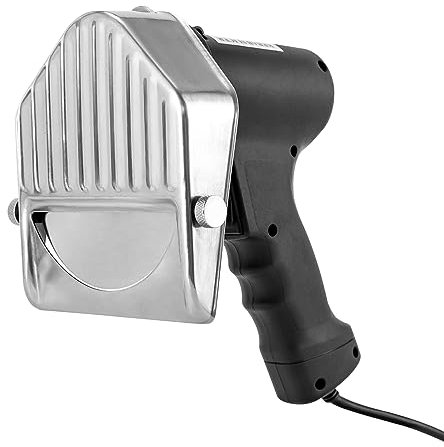 Loohacp Doner Messer, elektrisch, Kebab Cutter, enthält 1-Klingendurchmesser 4.7in, Schnittstärke von 0-10mm, Edelstahl, Elektromesser Gyrosmesser