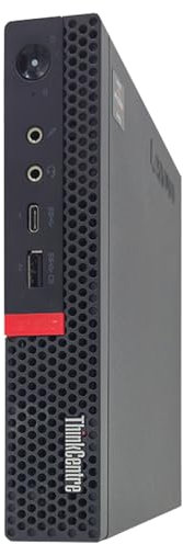Lenovo ThinkCentre M715q Tiny PC Computer AMD Ryzen 5 Pro 2400GE, Memoria Ram 16GB, Disco SSD 512GB, Display Port, Windows 11 Pro (Ricondizionato)