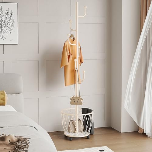 Appendiabiti in metallo con design a cactus, elegante e robusto, con 6 ganci a sfera lisci, per corridoi, camere da letto e uffici.