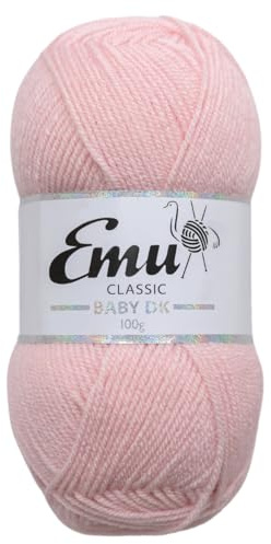 Emu Classic Baby DK Acrylic Yarn 100g Ball 300m, Piglet - 202