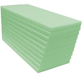 Styrodur 10mm x 100mm x 240mm 9-teiliges Set zum Basteln und Modellbau Landschaftsbau Architekturelemente Architekturmodellbau Architekturbedarf Architekturzubehör Eisenbahnzubehör Modellbauplatten