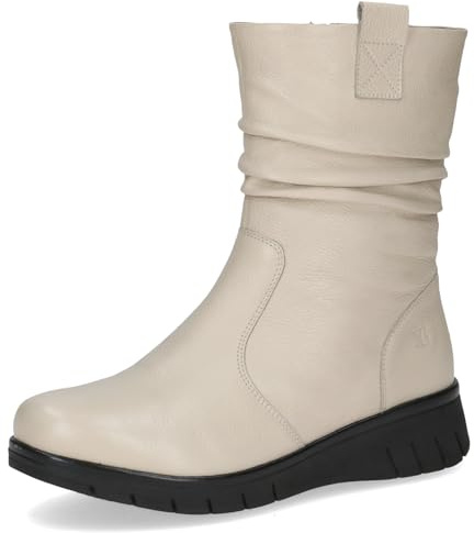 CAPRICE Women's Damen 9-26455-45 Fashion Boot, Ecru Nappa, 7 UK