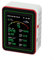 Monitor de calidad del aire interior, 15-en-1 Sensor inteligente de temperatura y humedad para TUYA App para pruebas y análisis de calidad del aire en el hogar (blanco)