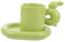CHICAMPERA Jolie Tasse De Lapin Tasses Thé Tasse à Cappuccino Tasse De Flocons D'avoine Tasse De Stockage D'eau Tasse De Lapin De Pâques Tasse à Café De Pâques Gobelet à Eau Vert Céramique