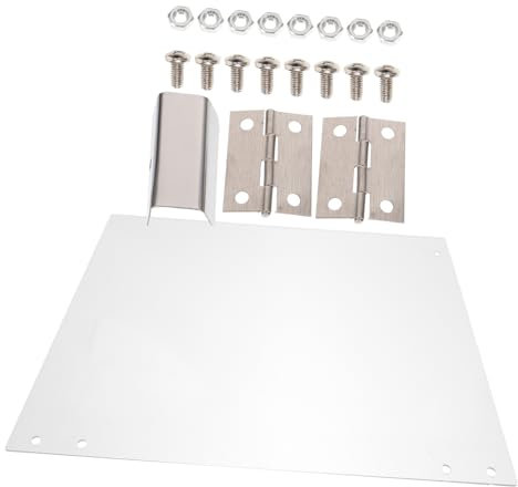 POPETPOP Clear PVC Popcorn Machine Door Panel Replacement Baffle for Commercial Popcorn Makers Easy to Clean and Maintain Popcorn Machine Protector