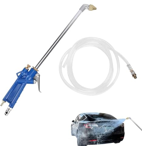 Pulvérisateur à Air Comprimé - Outil de Nettoyage Haute Performance pour Voiture et Poussière avec Longue Canne Ergonomique,Extension de Détail pour Véhicule Jardinage Filtre Climatisation