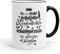 Funtasstic Tasse Für den absolut perfektesten Schwiegersohn - Kaffeepott Kaffeebecher 300 ml, Farbe:schwarz