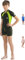 Cressi Kid Shorty Wetsuit 1.5 mm - Shorty Neoprenanzug für Kinder Ultra Stretch Neopren, Schwarz/Rosa, M (3 Jahre)
