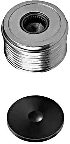 HELLA 9XU 358 038-191 Alternator Freewheel Clutch - Thread Size: M16x1,5 - Number of grooves: 7 - with cap