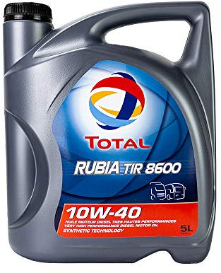 Total Motoröl Motorenöl Schmierung Schmiermittel Rubia Tir 8600 10W-40 5L 148590