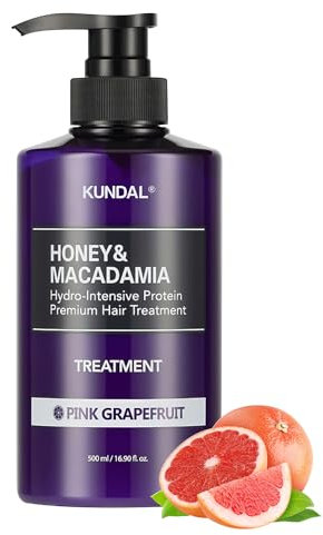 KUNDAL protein treatment 500ml (pink grapefruit)