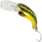 FTM Wobbler Masu 1, 2g 2, 9cm - Forellenwobbler zum Spinnangeln, Miniwobbler zum Forellenangeln, Forellenköder zum Spinnfischen, Farbe:grün/goldfarben/silberfarben