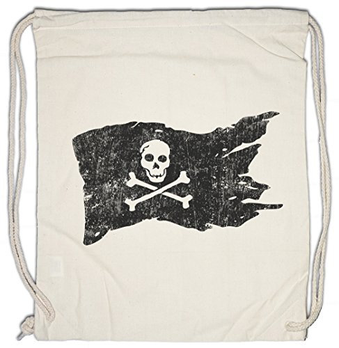 Urban Backwoods Pirate Flag Turnbeutel Sporttasche