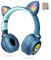 PowerLocus Wireless Bluetooth Headphones for Kids, Kid Headphone Over-Ear with LED Lights, Foldable Headphones with Microphone,Volume Limited,Wireless and Wired Headphone for Phones,Tablets,PC,Laptops