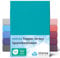 etérea Jersey Topper Spannbettlaken 140x200-160x200 cm Ocean für 5-10 cm Steghöhe 100% Baumwolle - Oekotex Spannbetttuch Matratzen Bett Bezug - Bettlaken 140x200cm - 160x200cm Türkis