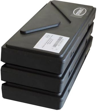 3x STEINLE 1321 Digital Messschieber 150 mm mit Feststellschraube, Ablesung: 0,01 mm Tiefenmaß eckig