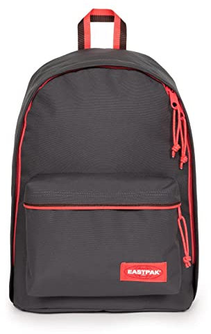 Eastpak Out of Office Rucksack, 44 cm, 27 L, Kontrast Peppy (Grau)