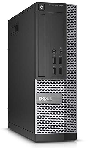 Dell Windows 10 7020 SFF Intel Core i7-4770 Desktop PC Computer - 16GB DDR3-512GB SSD - 300Mbps WI-FI (Renewed)
