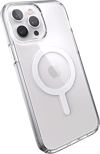 Speck iPhone 13 Pro Max Presidio Perfect Clear + MS Clear/Clear Presidio Perfect-Clear, Cover, Apple, iPhone 13 Pro Max, 17, 141750-5085, Transparent