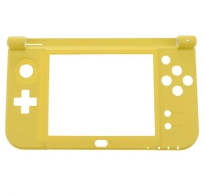 CARCASA INFERIOR PARA NINTENDO NEW 3DS XL AMARILLO FRONTAL CUBIERTA INTERMEDIA