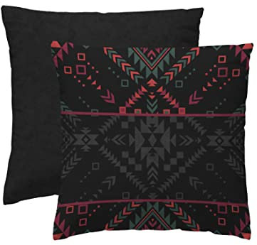 OMBRA Velvet Kissen, Schwarz, mit Füllung, 45 x 45 cm