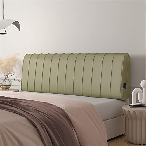 Kopfteilkissen, Gepolstertes Wandkissen, Bettstütze, Lendenpolster, Rückenlehne,Abnehmbarer Bezug, Nachtkissen,Lesekissen Für Bank, Schlafzimmer,Tagesbett,A,with headboard 55.1/140cm