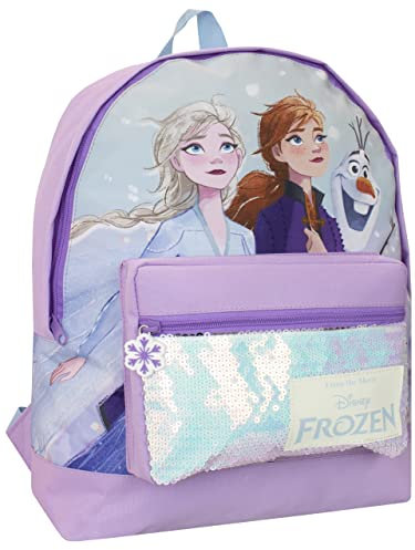 Disney Ragazzi Zaino Viola Frozen