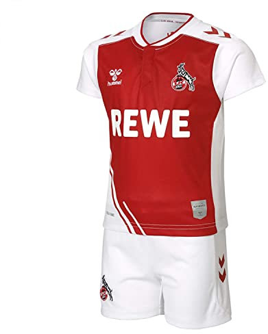 hummel 1. FC Köln Minikit Home 2022/2023 Kleinkinder rot/weiß, 80