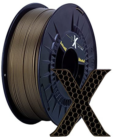 X Filament PLA 1,75 mm 1000 g Filament für 3D-Druck X To Print (Bronze Bar)