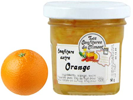 Les Confitures du Climont Marmelade aus BIO Orangen handwerklich hergestellt aus dem Elsass