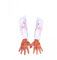 Toyvian Realistische Abgetrennten Arm Halloween Streich Arm Requisiten Für Party Latex Simulation Hand Flecken