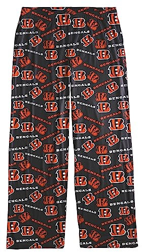 FOCO Cincinnati Bengals Damen-Schlafanzug, mehrfarbig, mit Streumuster, Mehrfarbig/Meereswellen (Ocean Tides), Medium