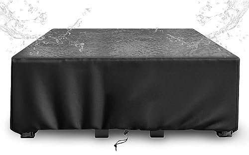 Abdeckplane GartenmöBel Wasserdicht Rechteckig 110x110x110cm GartenmöBel Abdeckung Schutzhülle Anti-UV, Schutzhülle Plane für Möbelsets Gartentisch Sitzgruppe
