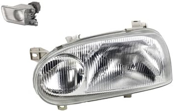 Johns, Scheinwerfer Halogen passend für VW Golf III 1Hx0 10/91-09/97 H1 H1 Li. + Nebel