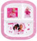 Zawadi Global Barbie 3 Section Reusable Childrens Kids Toddlers Divided Breakfast Lunch Dinner Plate