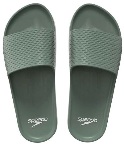 Speedo Sandales Essential, Sandales de Piscine, Séchage Rapide Sandales pour Homme, Kaki, 12