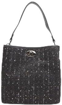 Bata Damen Hobo-Tasche aus Stoff Schultertasche modisch leicht