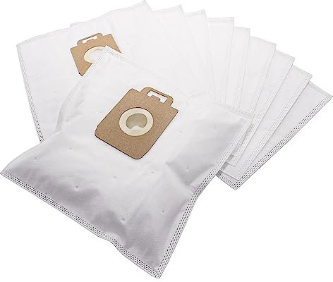 vhbw 10x sacchetto compatibile con Electrolux UltraOne Z 8800-8899 aspirapolvere - microfibra, 32cm x 19cm Bianco