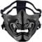 Muteitt Samurai Oni Maske Japanische Gruselige Dämonenmaske Halloween Kostüm Krieger Maske Dämon Hannya Halbgesichtsmaske Halloween Party Cosplay Requisiten