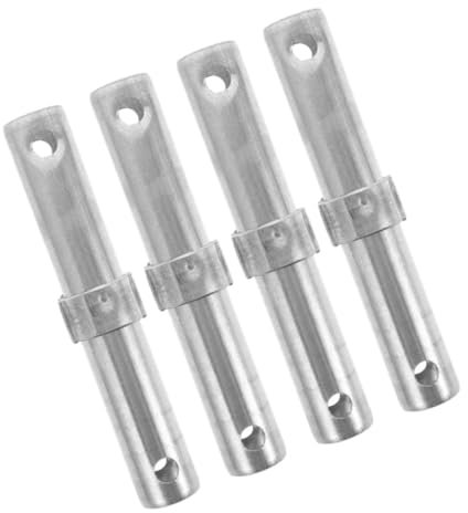 Veemoon 4pcs Scaffolding Connecting Rod Forged Couplers Scaffolding Fasteners Accessories for Scaffold Safety Outrigger
