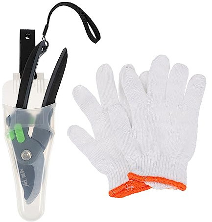 VICASKY Gardening Handheld Pruners Mit Ergonomischen Für Einfache Und Effiziente Baumschnittarbeiten Schutzhülle Für Hobbygärtner Und
